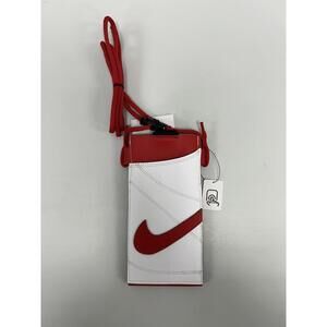 Nike Red and White Cell Phone Strap Case